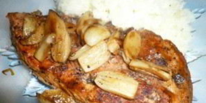 Рецепт шницеля с чесноком