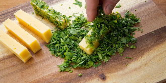 Рецепт шницеля с сыром в беконе