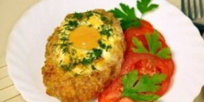 Рецепт шницеля с яйцом