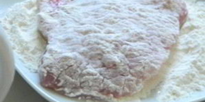 Рецепт шницеля в панировке