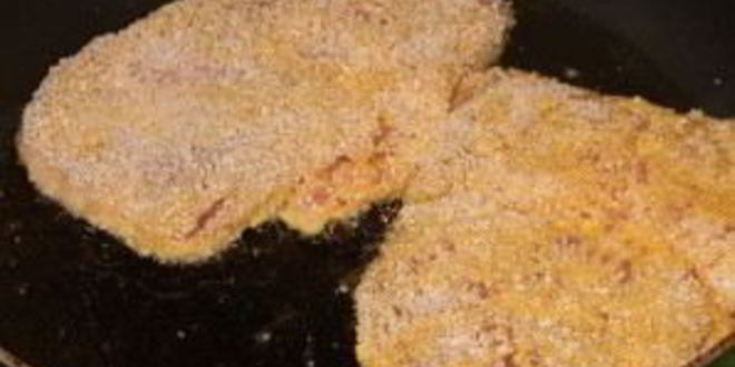 Рецепт шницеля в панировке