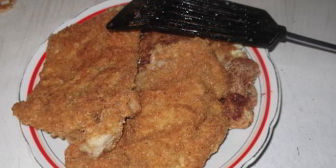 Рецепт свиного шницеля по-венски