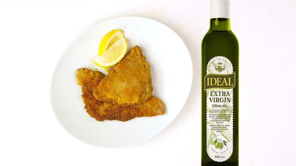 Как приготовить венский шницель на растительном масле