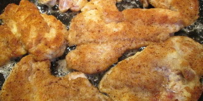 Рецепт венского шницеля в кляре с хреном по-русски