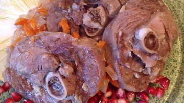 Рецепт Стейка индейки с косточкой в духовке