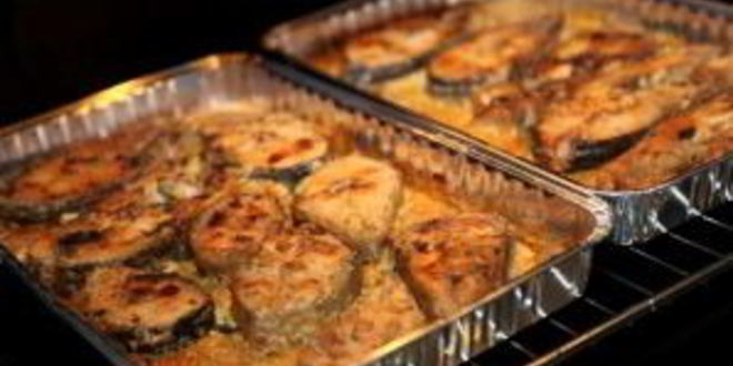 Рецепт стейка из горбуши в духовке