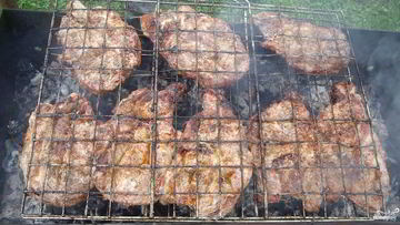 Рецепт Стейка из говядины на мангале