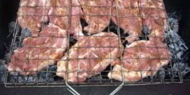 Рецепт стейка из говядины на мангале