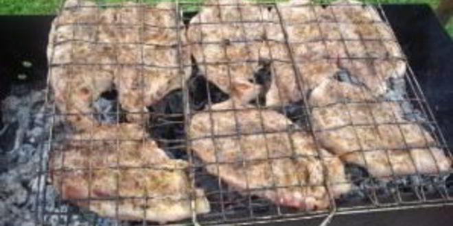 Рецепт стейка из говядины на мангале