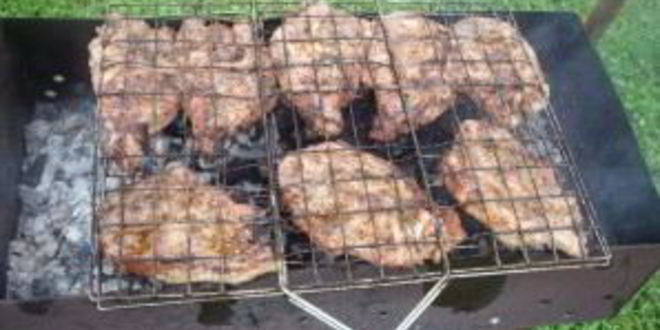 Рецепт стейка из говядины на мангале