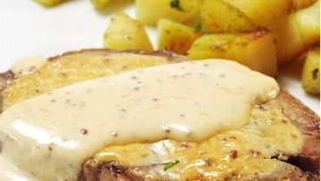 Рецепт Стейка из говядины с хреном