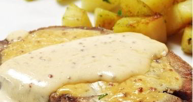 Рецепт Стейка из говядины с хреном