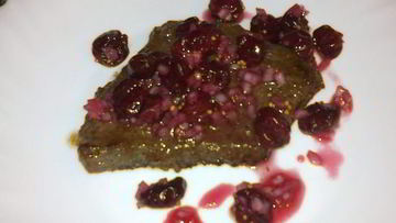 Рецепт Стейка с вишней