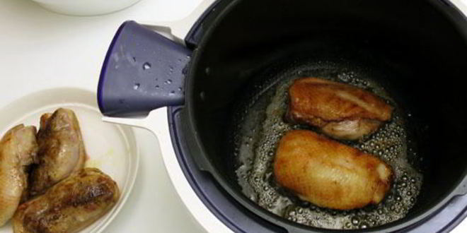 Рецепт стейков из утки с апельсинами в мультиварке