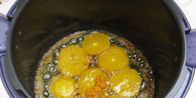 Рецепт стейков из утки с апельсинами в мультиварке