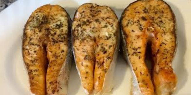 Рецепт стейков семги с прованскими травами