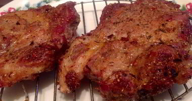 Рецепт Свиного стейка на решетке