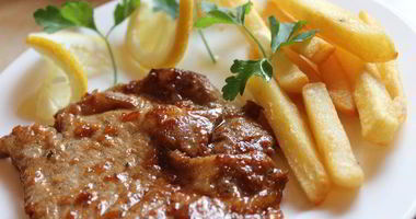 Рецепт Свиного стейка в апельсиновом маринаде