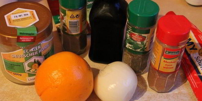 Рецепт свиного стейка в апельсиновом маринаде