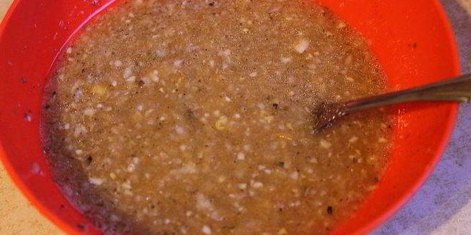 Рецепт свиного стейка в апельсиновом маринаде