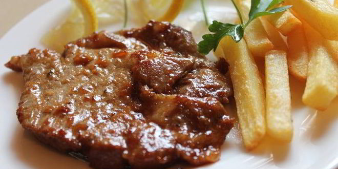 Рецепт свиного стейка в апельсиновом маринаде