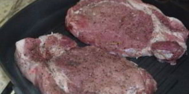 Рецепт свиного стейка