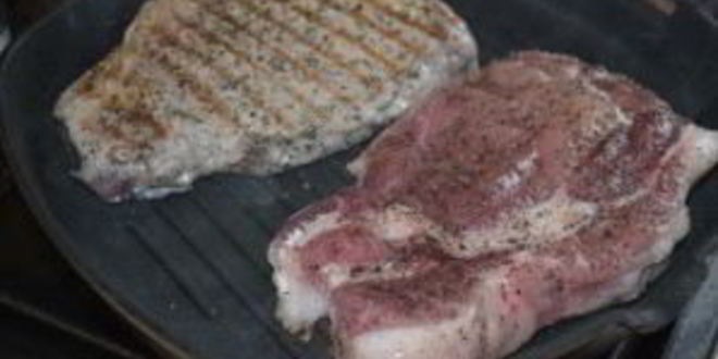 Рецепт свиного стейка