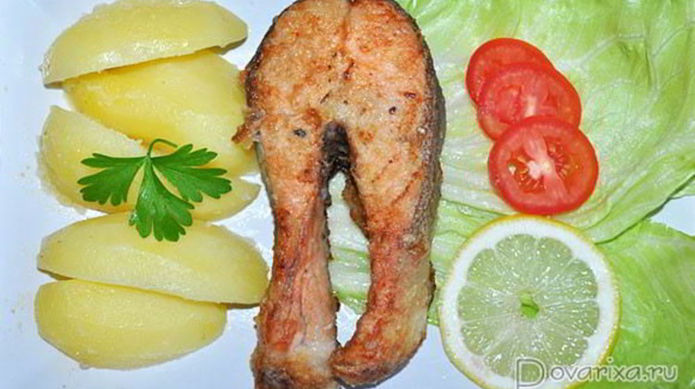 Как приготовить жареные стейки семги