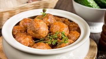 Рецепт Марокканских тефтелей из баранины и кураги