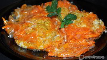 Рецепт Рыбных тефтелей с кабачком