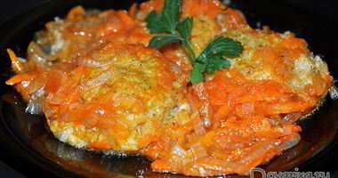 Рецепт Рыбных тефтелей с кабачком