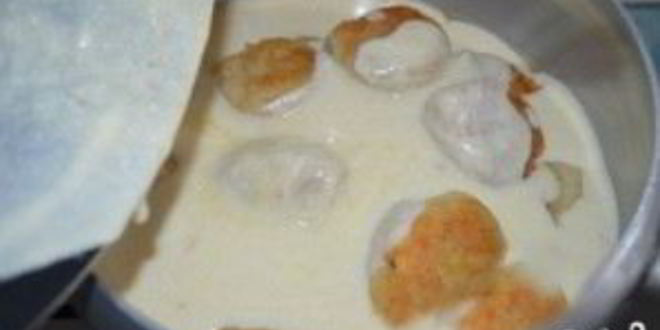 Рецепт рыбных тефтелей в соусе