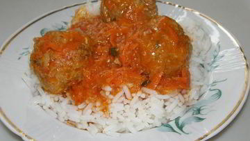 Рецепт Тефтелей из фарша с рисом