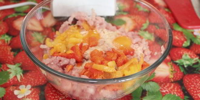 Рецепт тефтелей из индейки с запеченным картофелем