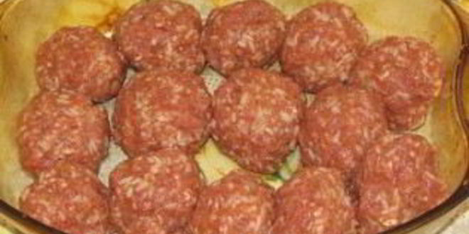 Рецепт тефтелей с подливой в духовке