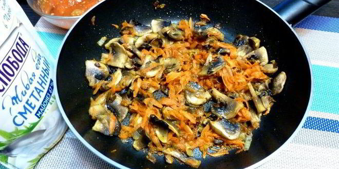 Рецепт тефтелей слободских в грибной подливе