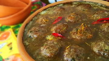 Рецепт Тефтелей в апельсиновом соусе