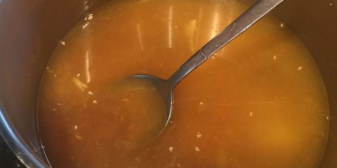 Рецепт тефтелей в апельсиновом соусе