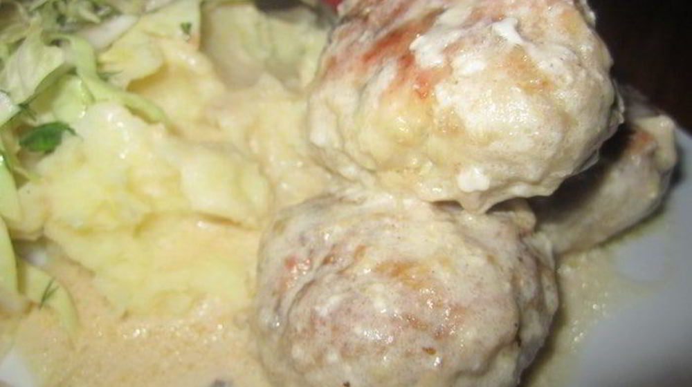 Как приготовить тефтельки в белом соусе