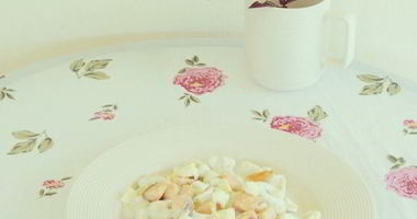 Рецепт Тыквенных ньокков в соусе бешамель с форелью и сыром Бри