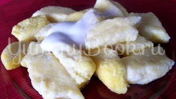Рецепт Ленивых вареников с бананом