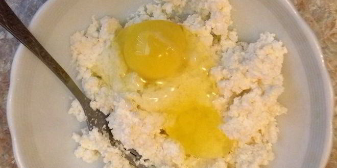 Рецепт ленивых вареников с кокосовой стружкой