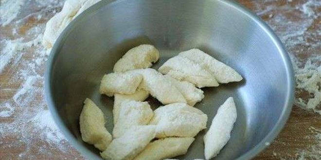 Рецепт ленивых вареников с топленым молоком