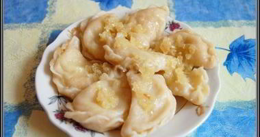 Рецепт Постных вареников с картошкой без яиц