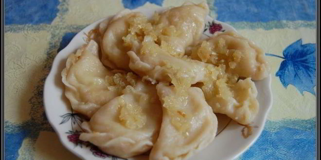 Рецепт постных вареников с картошкой без яиц