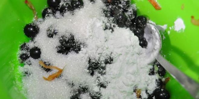 Рецепт вареников с черной смородиной и яблоками