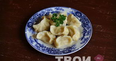 Рецепт Вареников с грибами
