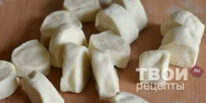 Рецепт вареников с грибами