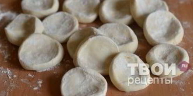 Рецепт вареников с грибами