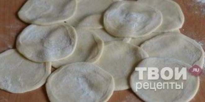 Рецепт вареников с грибами
